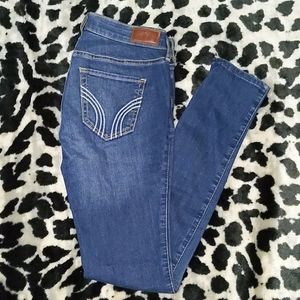 Hollister low rise skinny jeans